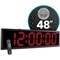 Ivation Waterproof Large Digital Clock, Outdoor Large LED Clock with Stopwatch, Alarms & More!